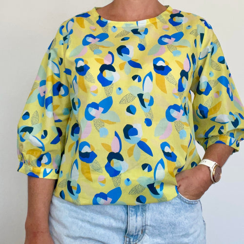 Evie top - Spring Field