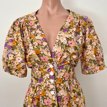 Load image into Gallery viewer, Melody Dress - Floral Fest Peach