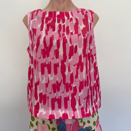 Olinda Top - Fiesta Cherry