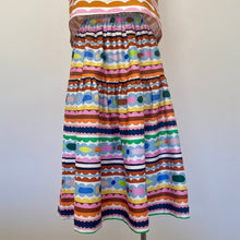 Load image into Gallery viewer, Olinda top and skirt set - Colour Bomb Lines