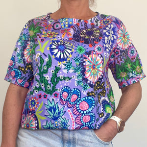 Evie top - Neon Sea