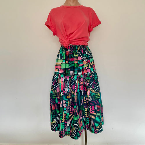 Tiered Skirt- Stitches