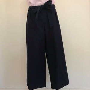 Jessie Linen Pants - navy